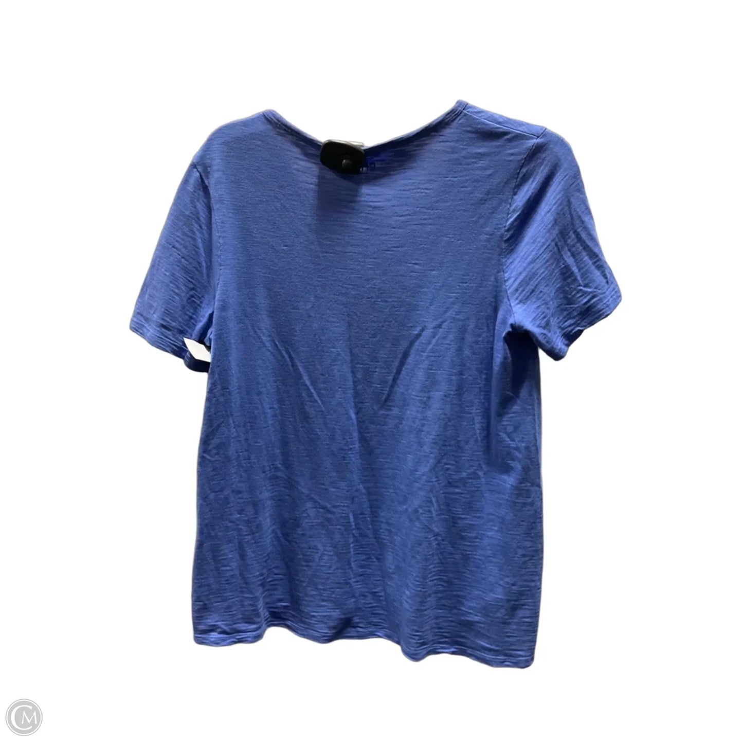 Top Short Sleeve By Chicos In Blue, Size: M