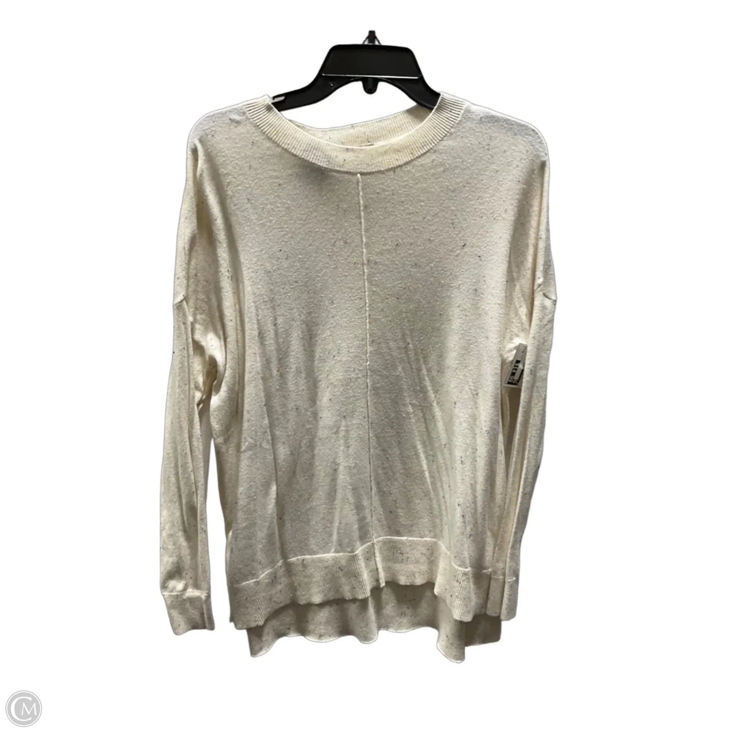 Top Long Sleeve By Loft In Cream, Size: M