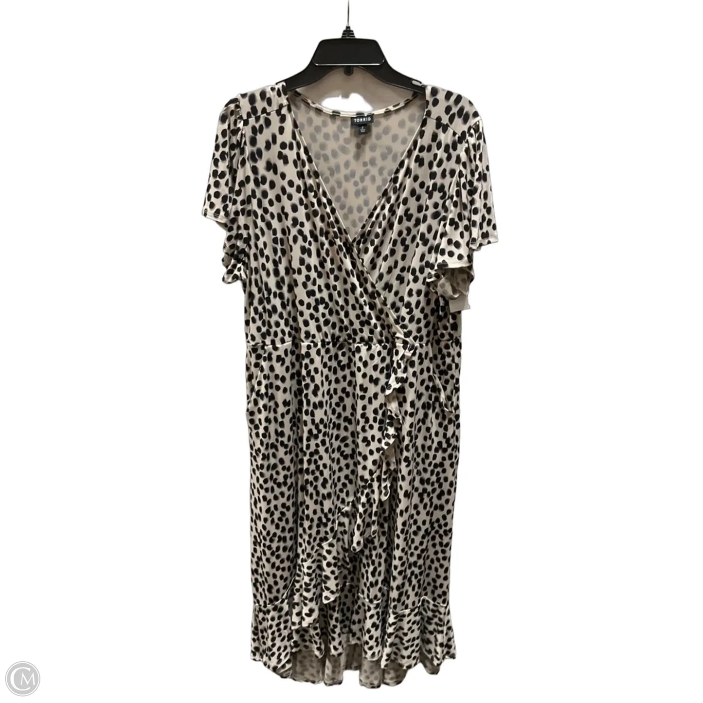 Dress Casual Midi By Torrid In Leopard Print, Size: 2x