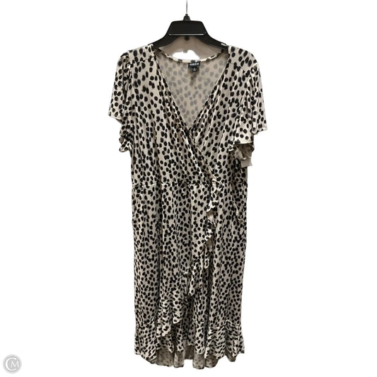 Dress Casual Midi By Torrid In Leopard Print, Size: 2x