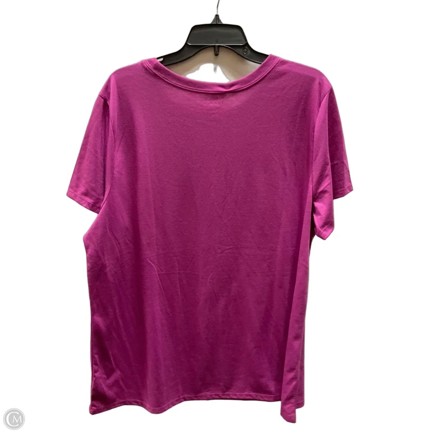 Top Short Sleeve Basic By Torrid In Purple, Size: 2x