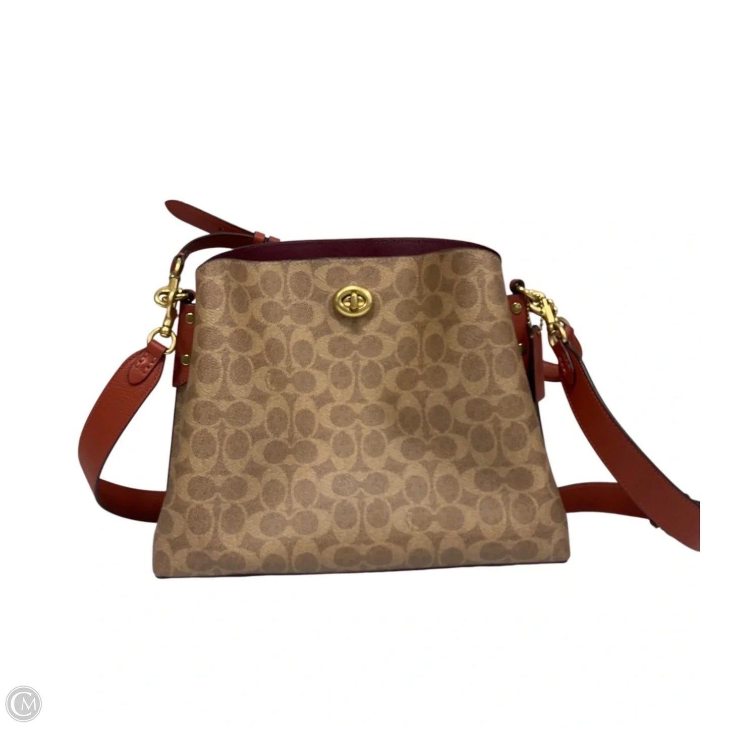 Handbag Designer By Coach, Size: Large