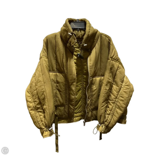 Jacket Puffer & Quilted By Zara In Green, Size: Xs