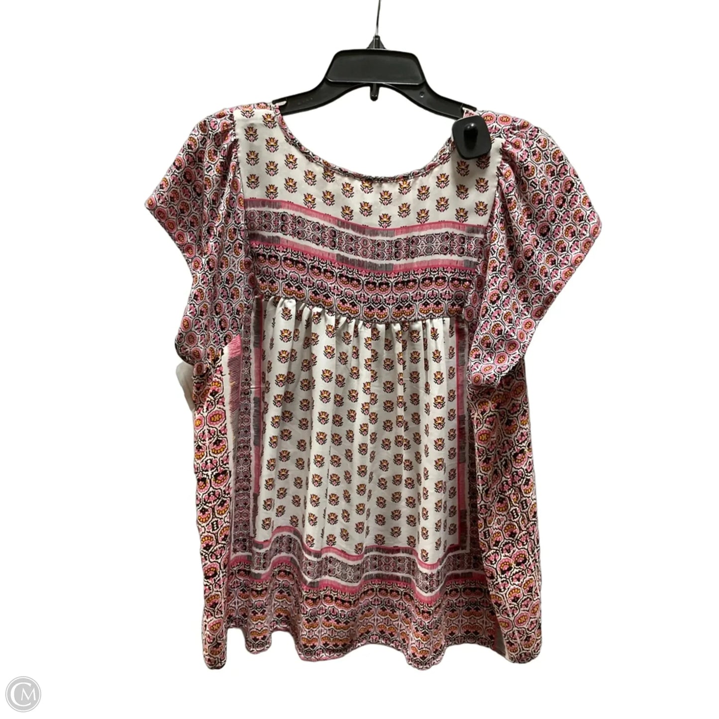 Top Short Sleeve By Gap In Pink, Size: Xl
