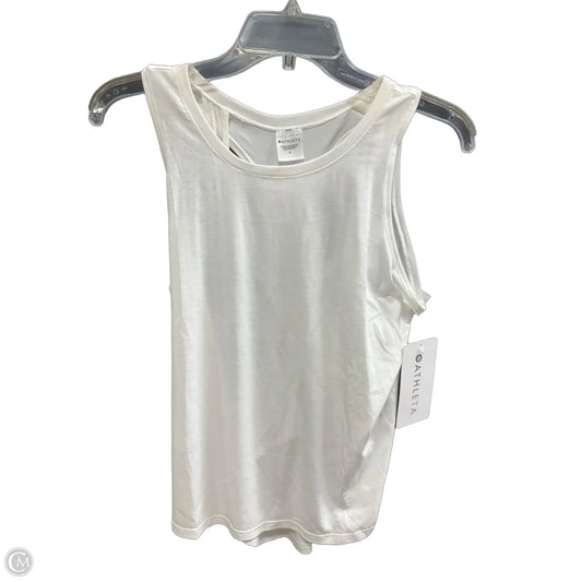 Athletic Tank Top By Athleta In White, Size: M