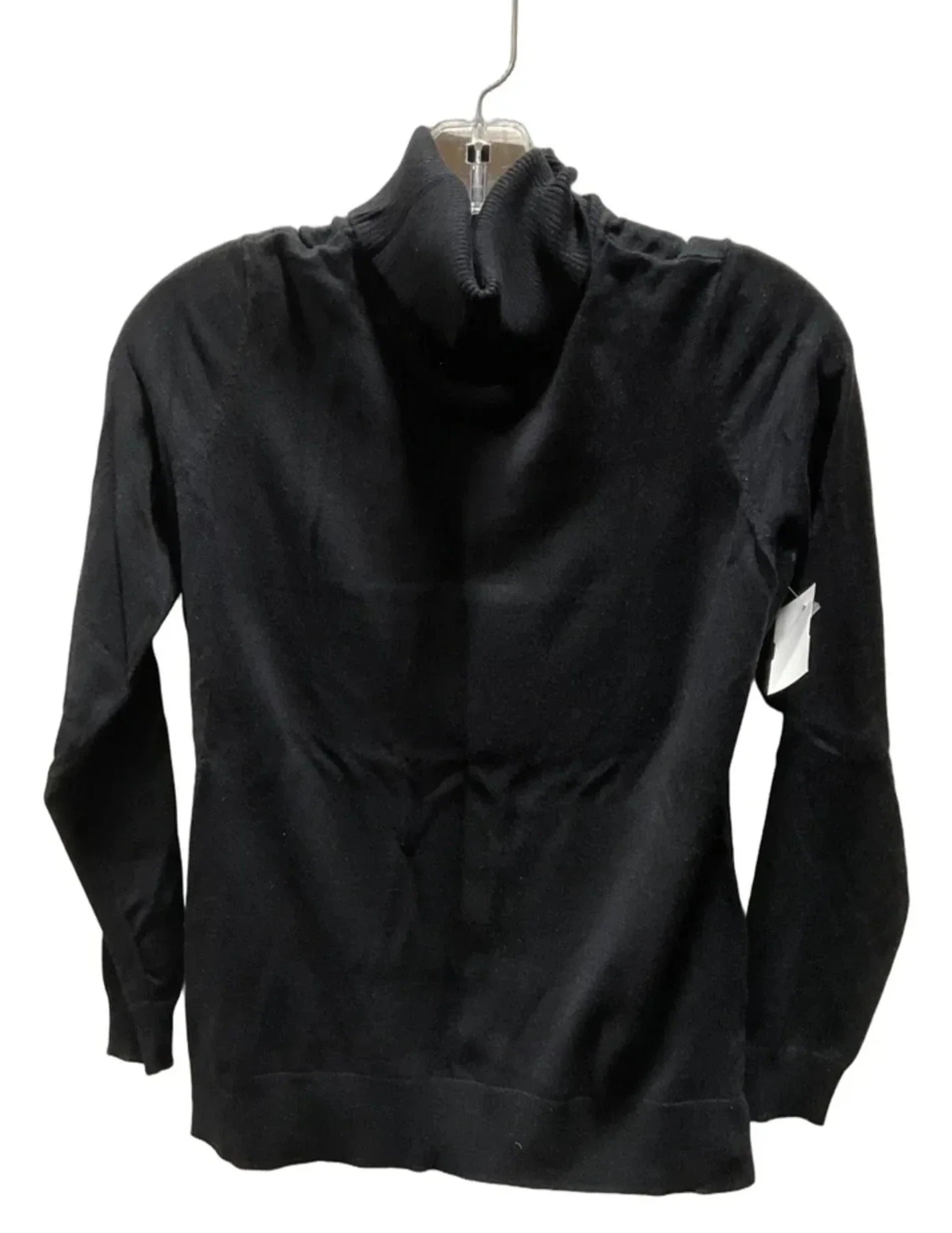 Top Long Sleeve Basic By Talbots In Black, Size: S