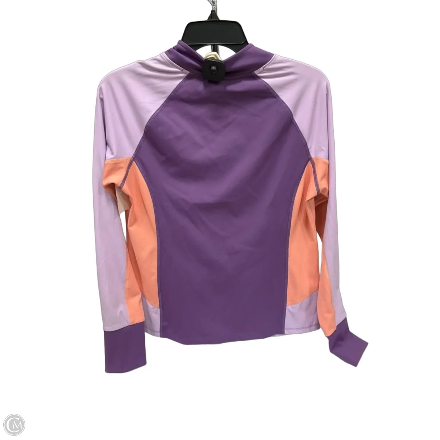 Athletic Jacket By Clothes Mentor In Purple, Size: L