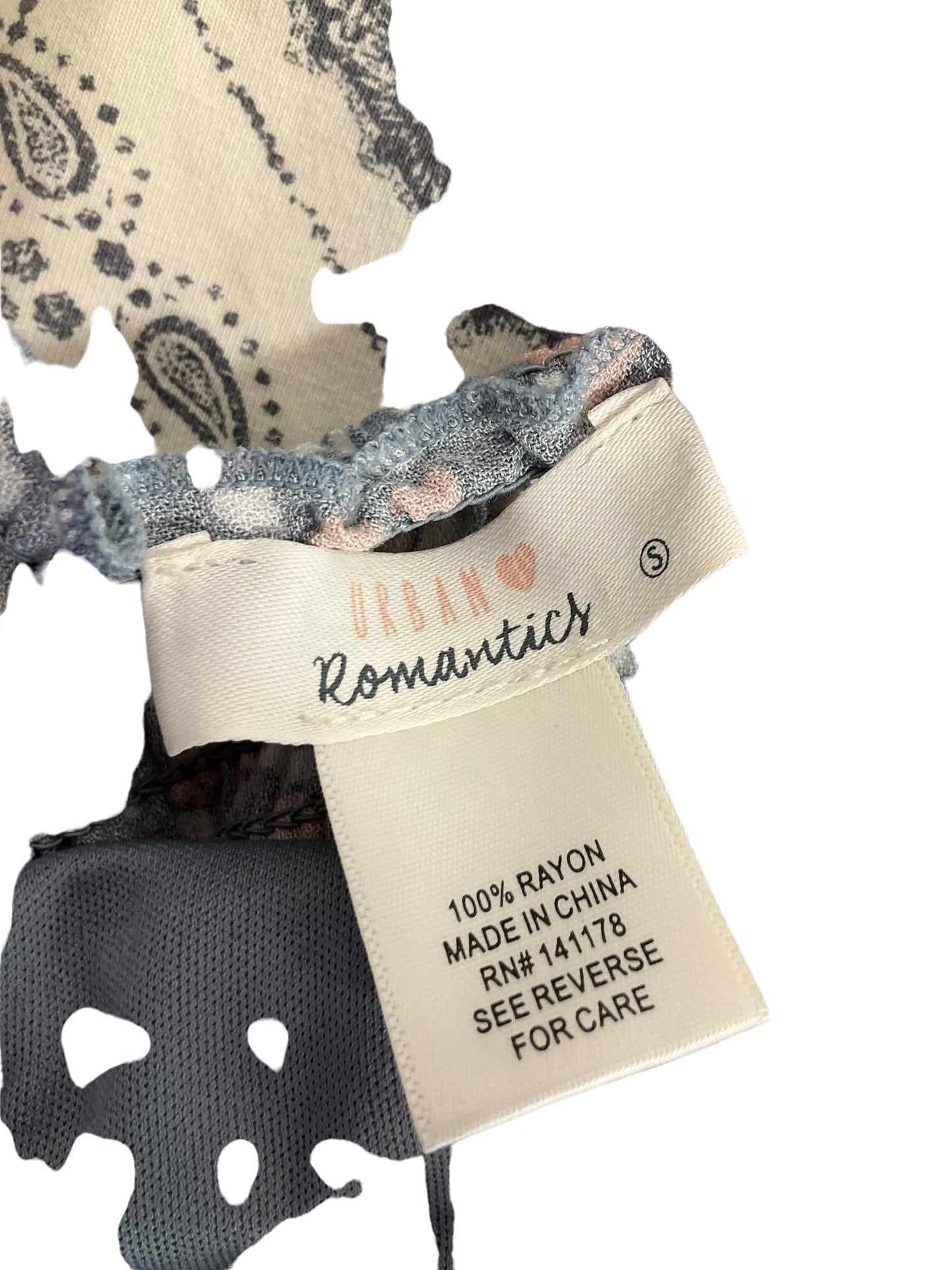 Multi-colored Top Sleeveless Urban Romantics, Size S