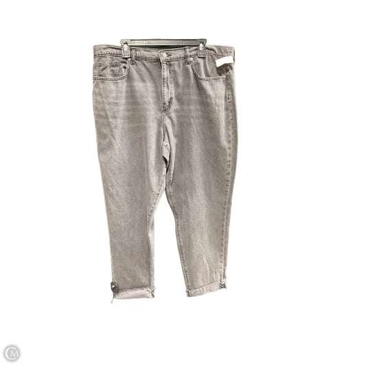 Jeans Boyfriend By Universal Thread In Black Denim, Size: 16