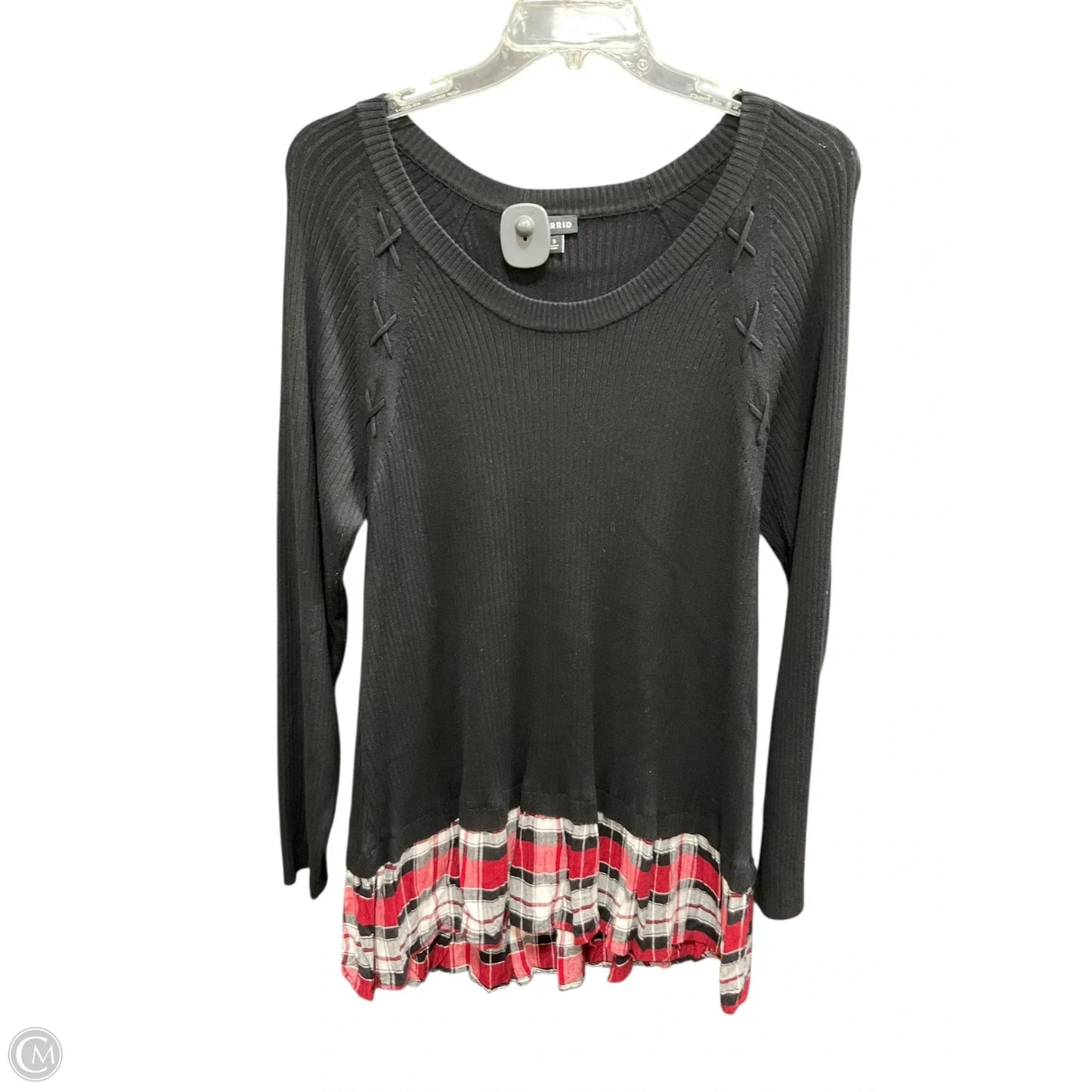 Sweater By Torrid In Black, Size: 2x