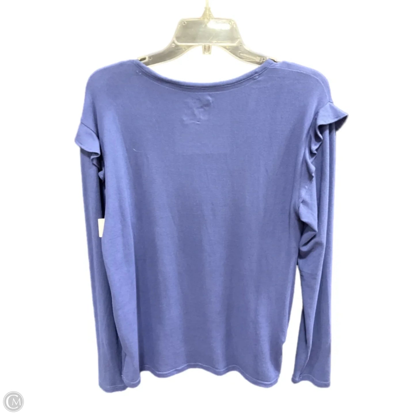 Top Long Sleeve Basic By Muk Luks In Navy, Size: S