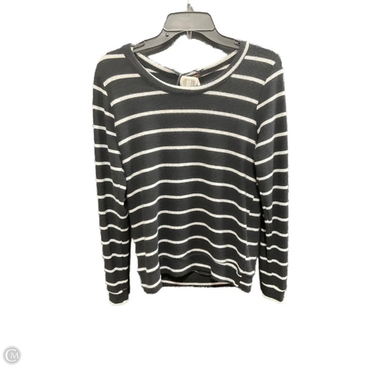 Top Long Sleeve By Poof In Striped Pattern, Size: S
