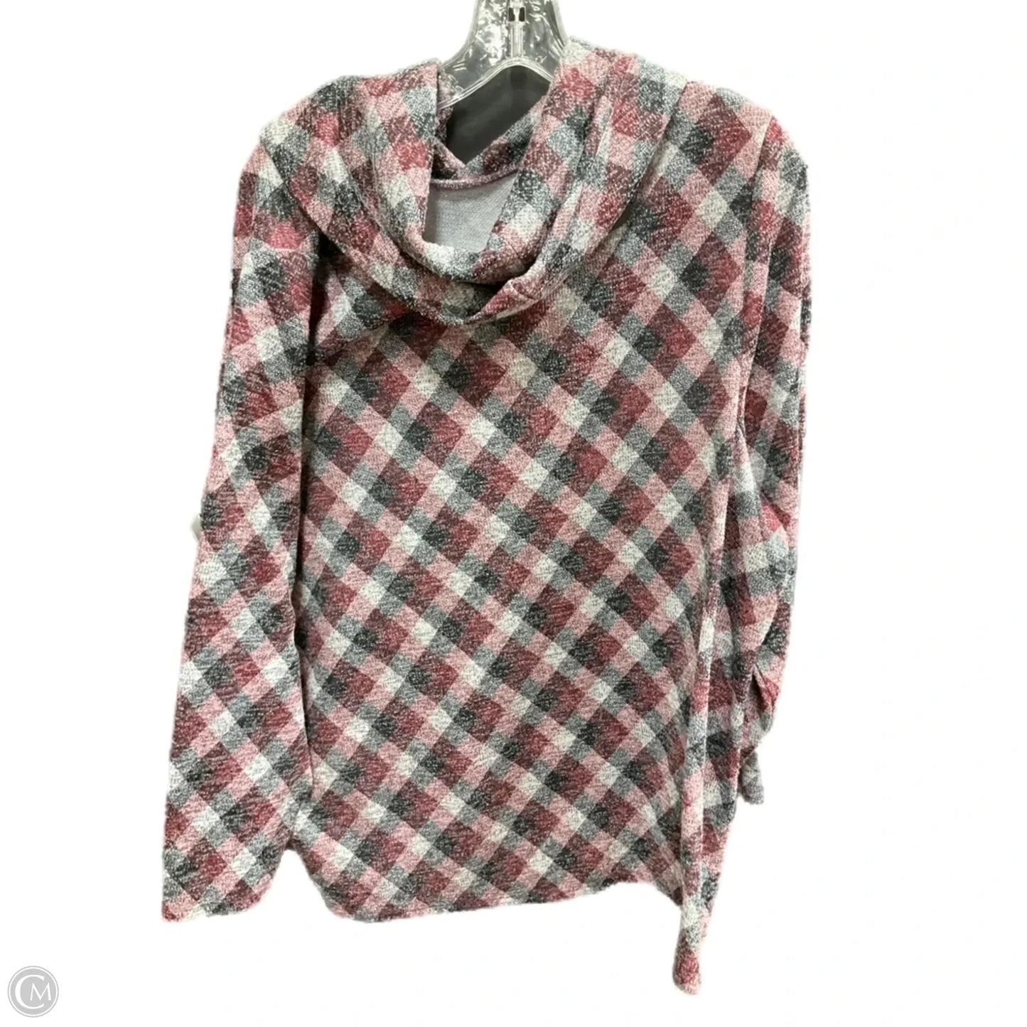 Sweater By Lane Bryant In Checkered Pattern, Size: 2x