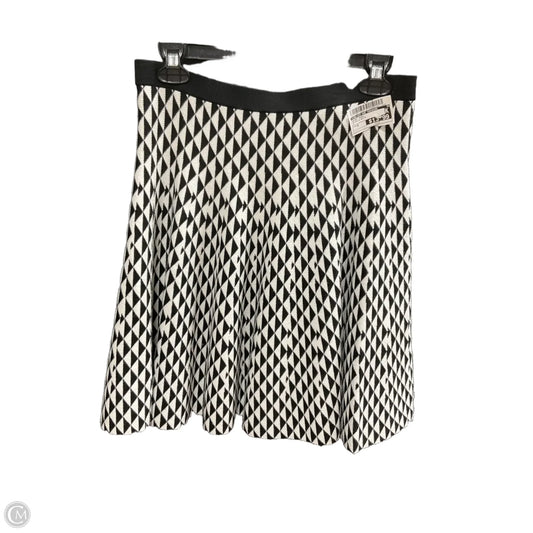 Skirt Midi By Chelsea And Theodore In Black & White, Size: M