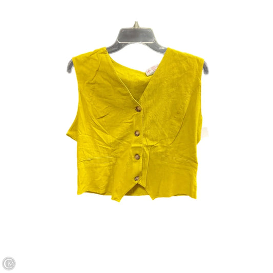 Vest Other By Clothes Mentor In Green, Size: L