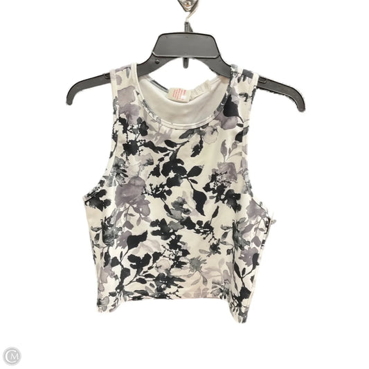 Athletic Tank Top By Balance Collection In Black & White, Size: L