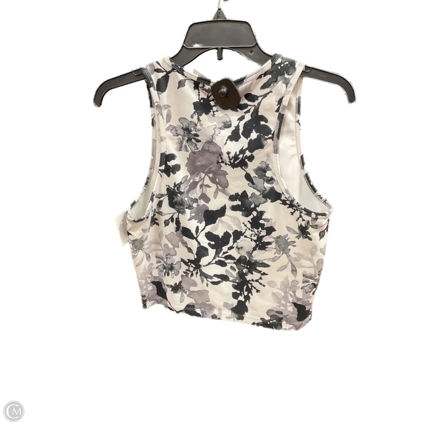 Athletic Tank Top By Balance Collection In Black & White, Size: L