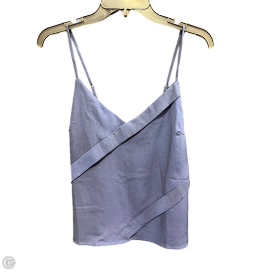 Top Sleeveless By Clothes Mentor In Navy, Size: M