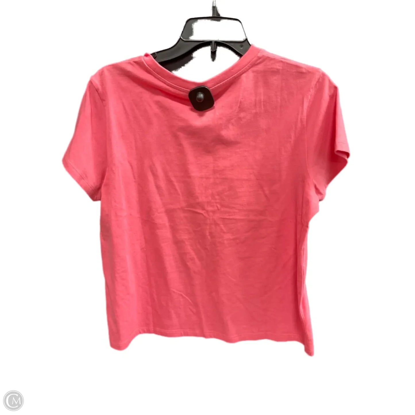 Athletic Top Short Sleeve By Levis In Pink, Size: L