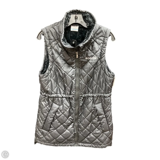 Vest Faux Fur & Sherpa By Columbia In Black, Size: M