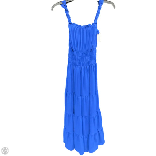 Dress Casual Maxi By Antonio Melani In Blue, Size: M