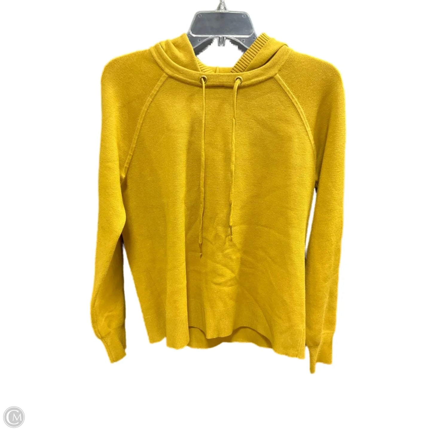 Top Long Sleeve By Magaschoni In Yellow, Size: Xs