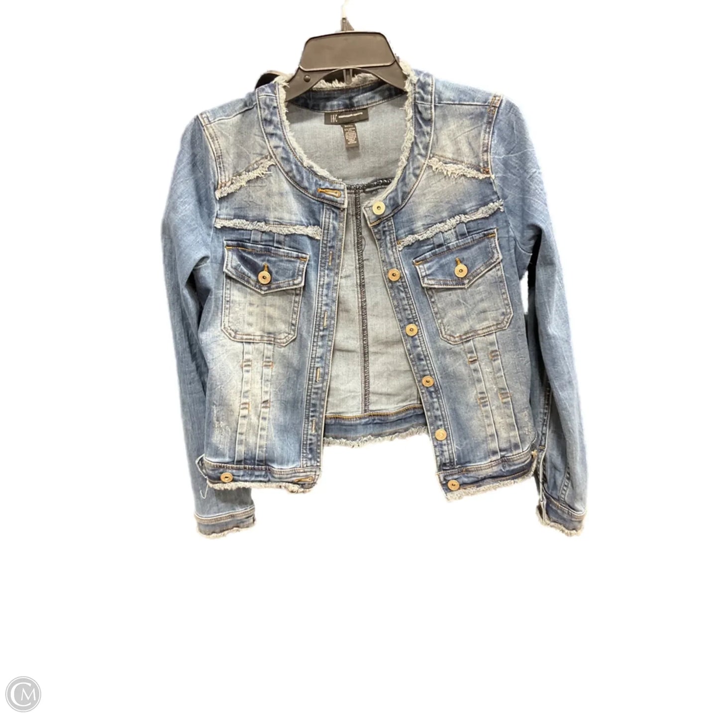 Jacket Denim By Inc In Blue Denim, Size: S