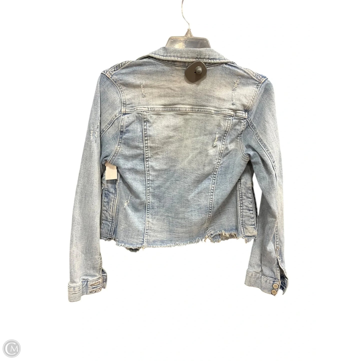 Jacket Denim By Eunina In Blue Denim, Size: S