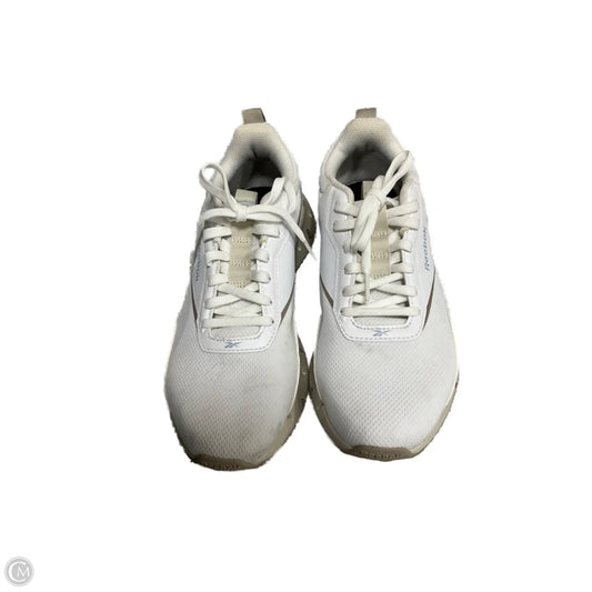 Shoes Athletic By Reebok In White, Size: 8