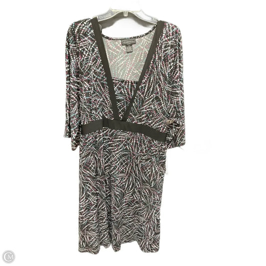 Dress Casual Midi By Elementz In Multi-colored, Size: 3x