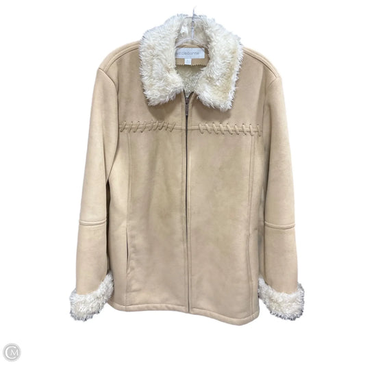 Coat Other By Liz Claiborne In Tan, Size: L
