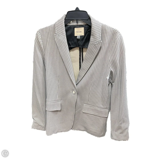 Blazer By Elie Tahari In Blue & White, Size: 8
