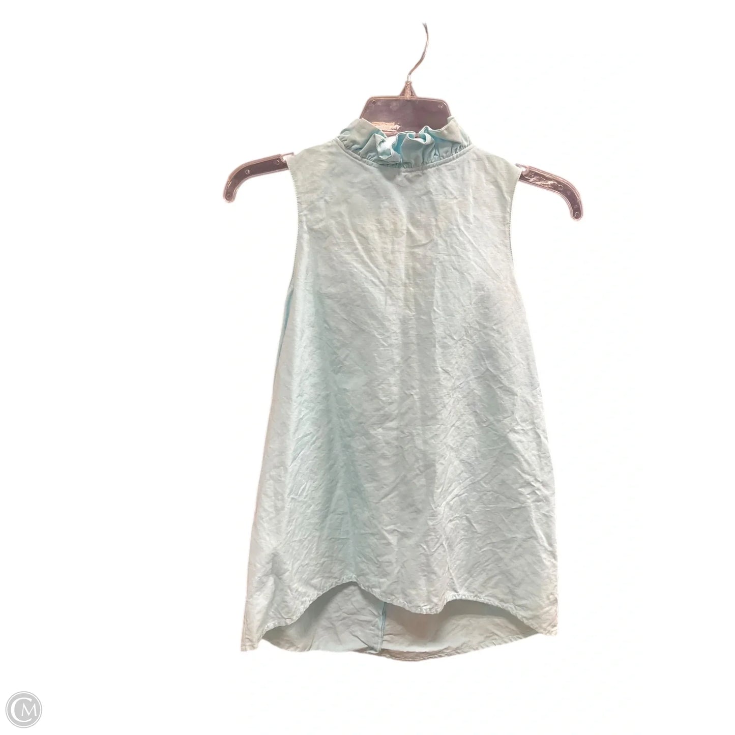 Top Sleeveless By Tyler Boe In Aqua, Size: Xs