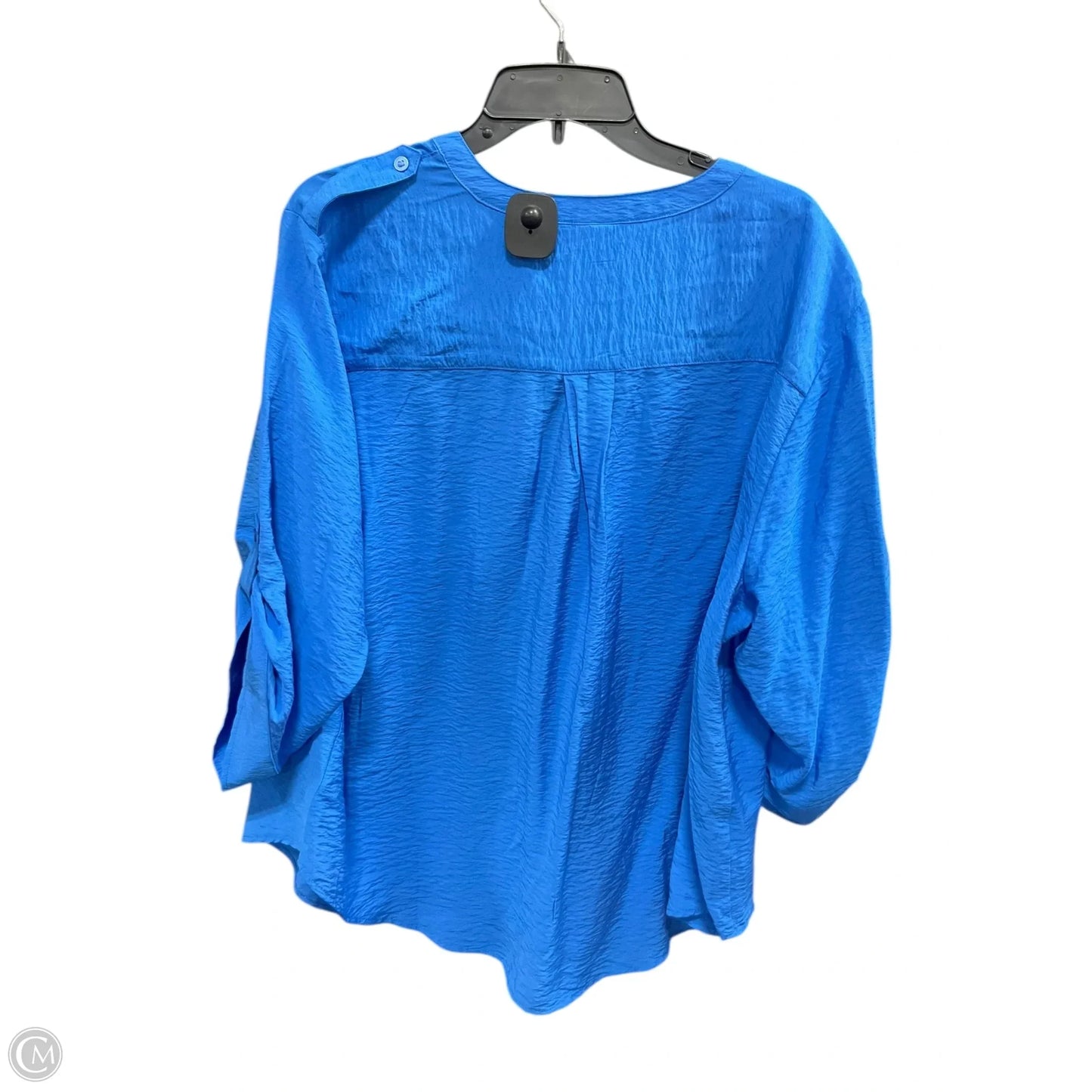 Top Short Sleeve By Torrid In Blue, Size: 1x