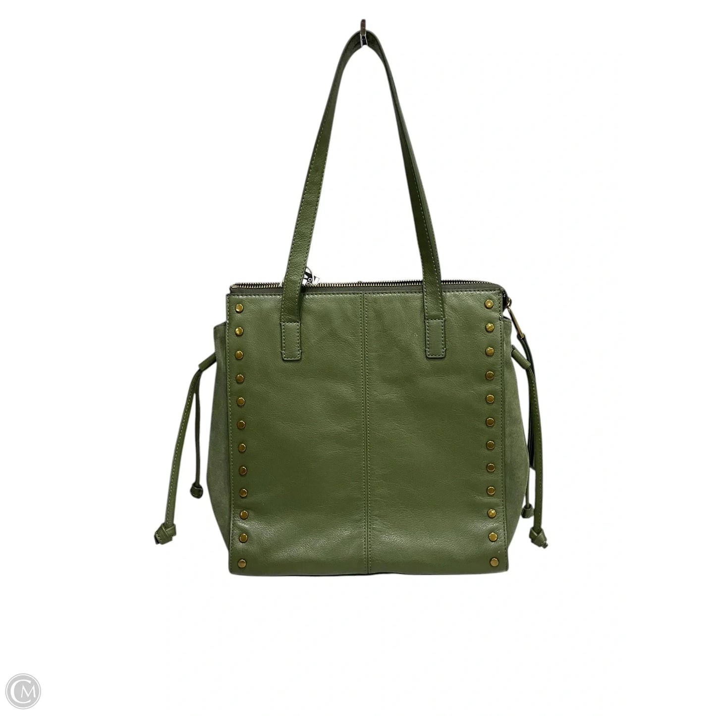 Handbag Leather By Fossil, Size: Medium