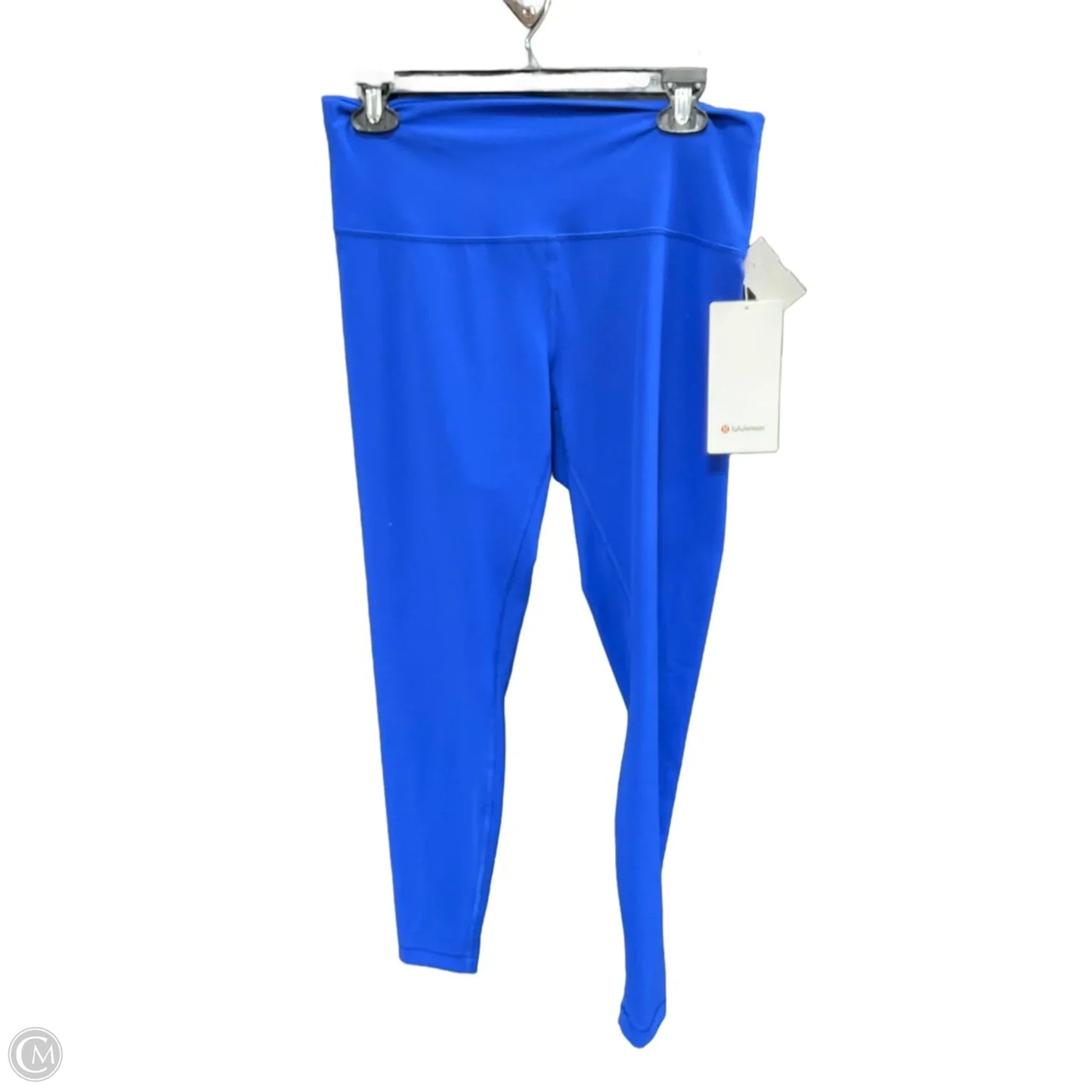 Athletic Leggings By Lululemon In Blue, Size: 12