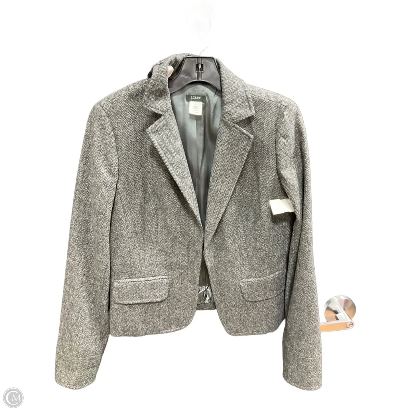 Blazer By J. Crew In Grey, Size: 8