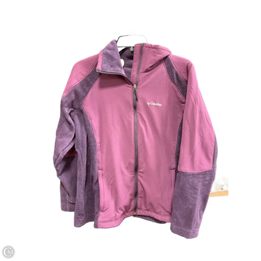 Jacket Other By Columbia In Purple, Size: 1x