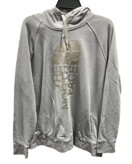 Athletic Sweatshirt Hoodie By The North Face In Grey, Size: Xxl