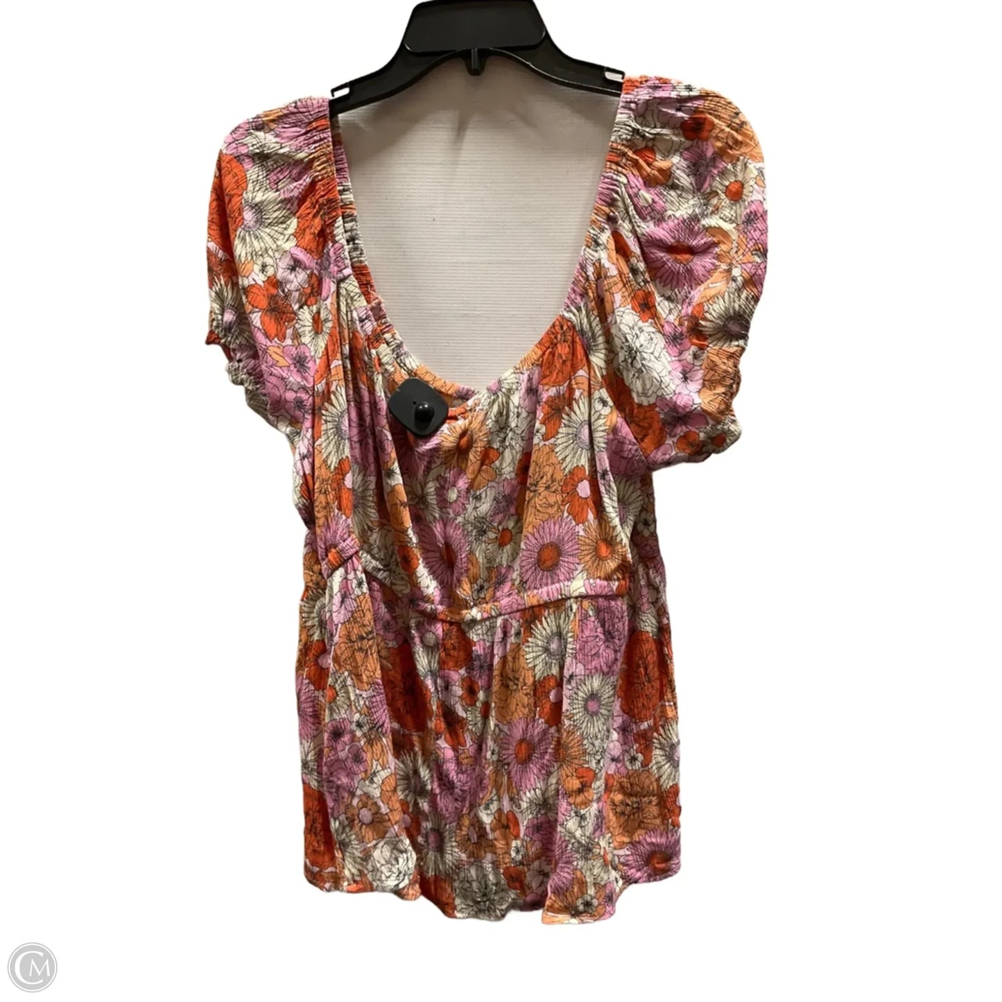 Top Short Sleeve By Torrid In Floral Print, Size: 2x