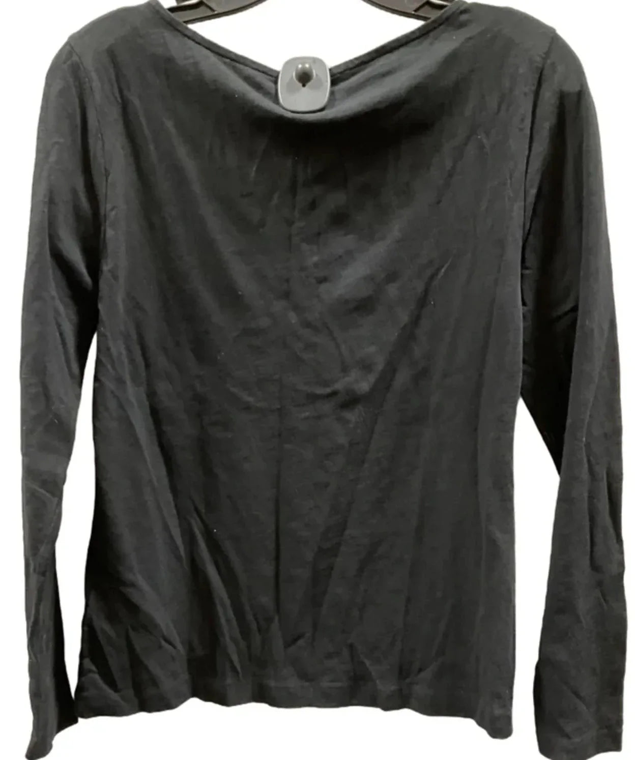 Top Long Sleeve Basic By J. Crew In Black, Size: M