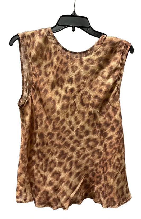 Top Sleeveless By J. Crew In Navy, Size: L