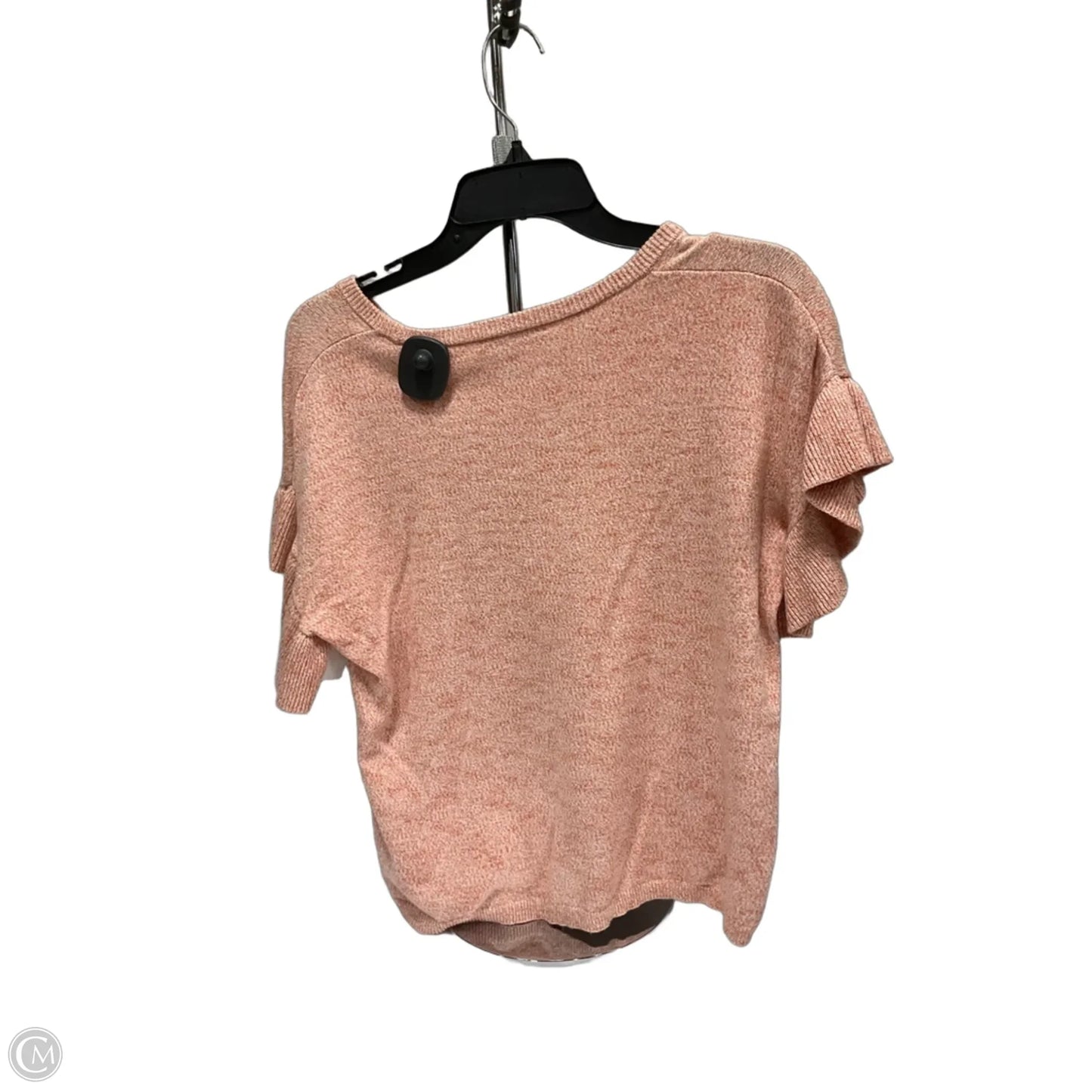 Top Short Sleeve By Madewell In Orange, Size: S