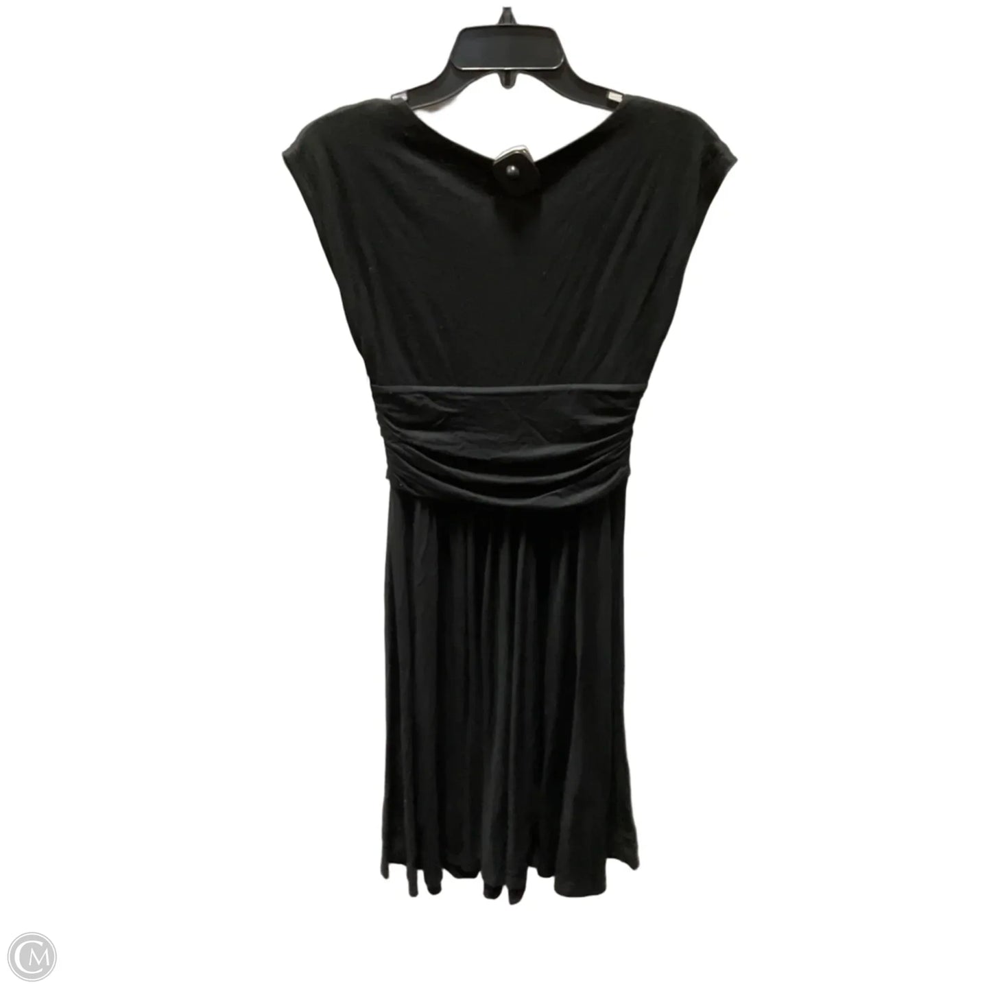Dress Casual Midi By Loft In Black, Size: Xs