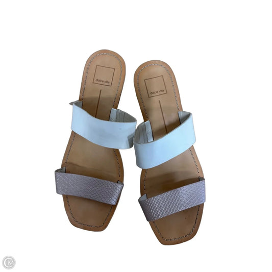 Sandals Flats By Dolce Vita In Multi-colored, Size: 10