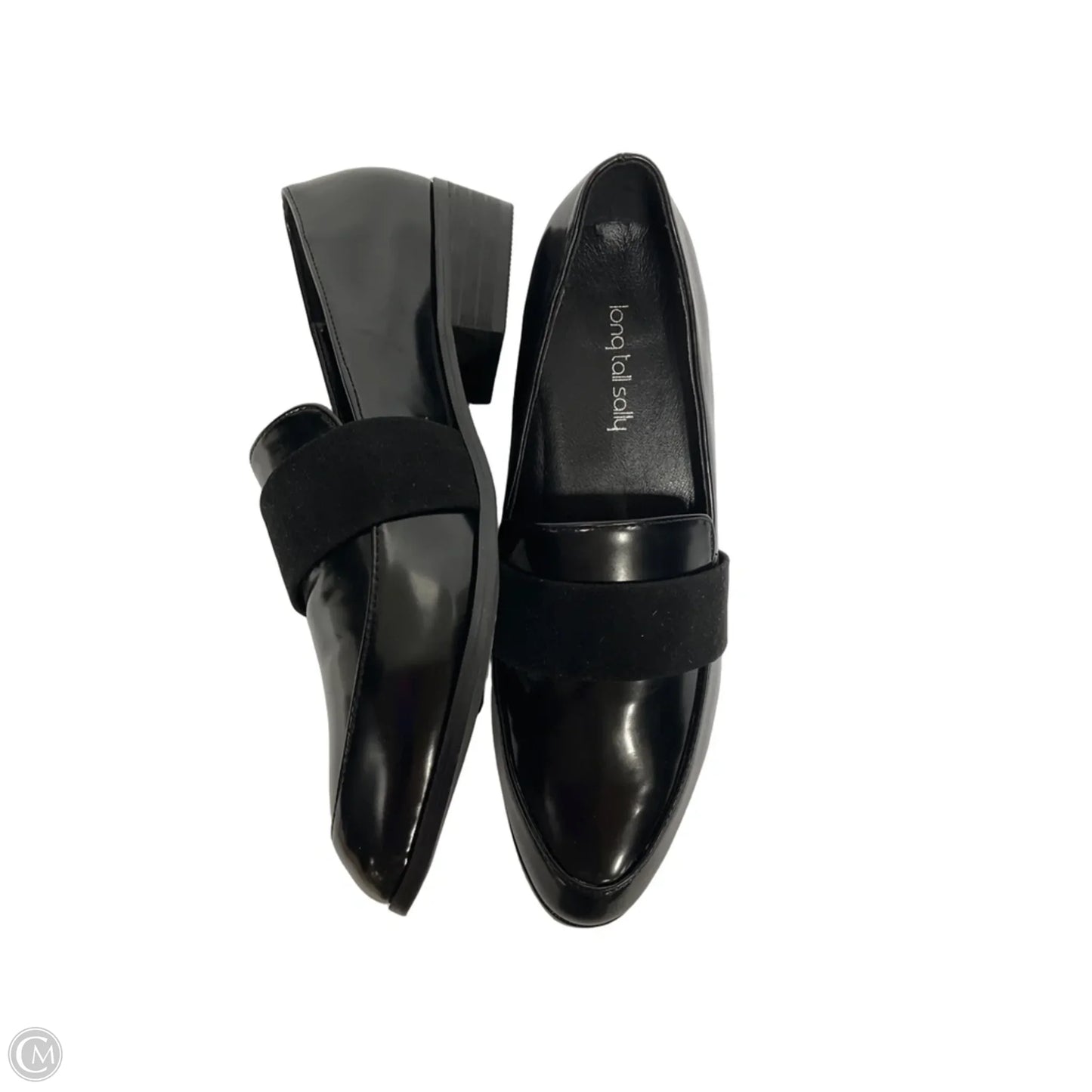 Shoes Flats By Long Tall Sally In Black, Size: 10