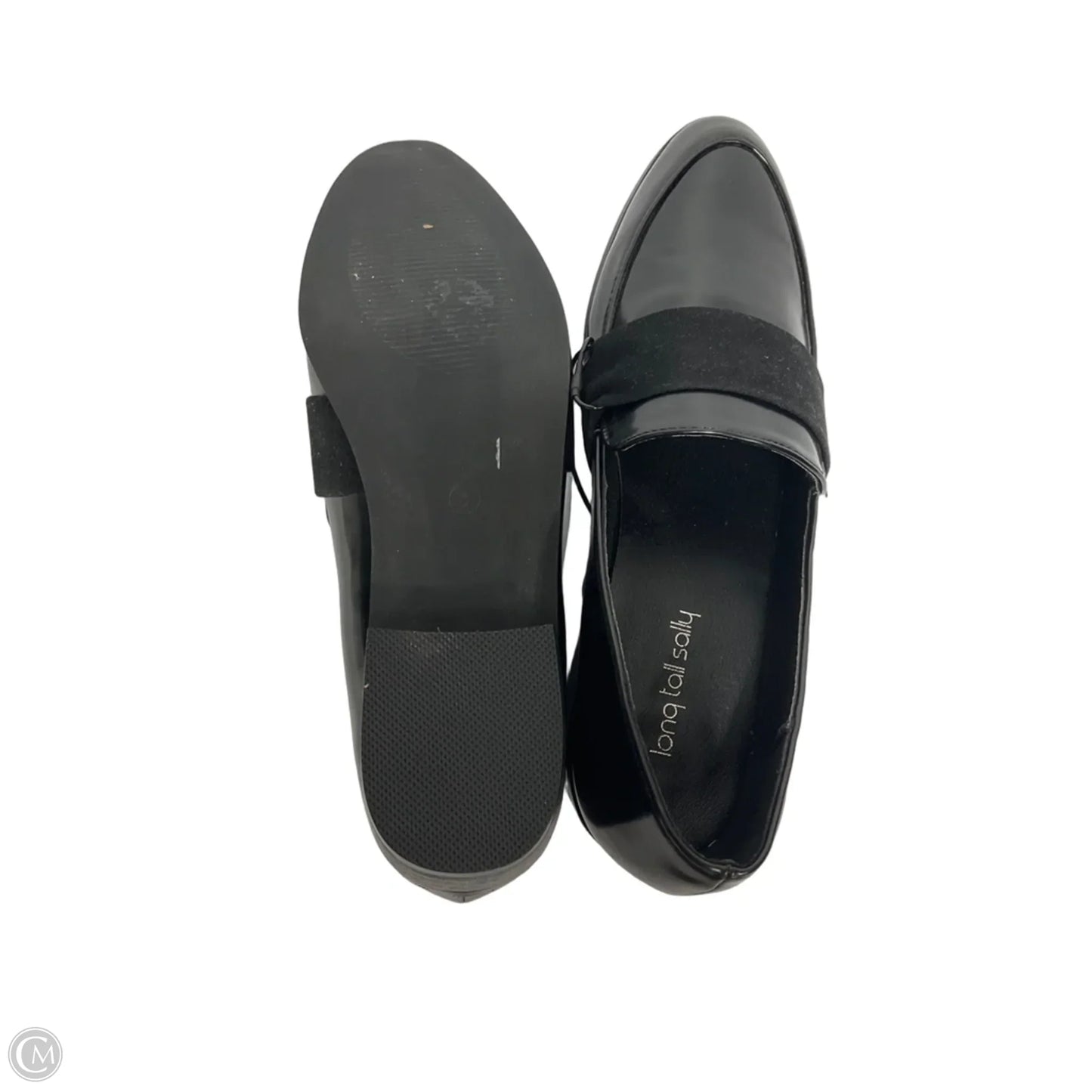 Shoes Flats By Long Tall Sally In Black, Size: 10