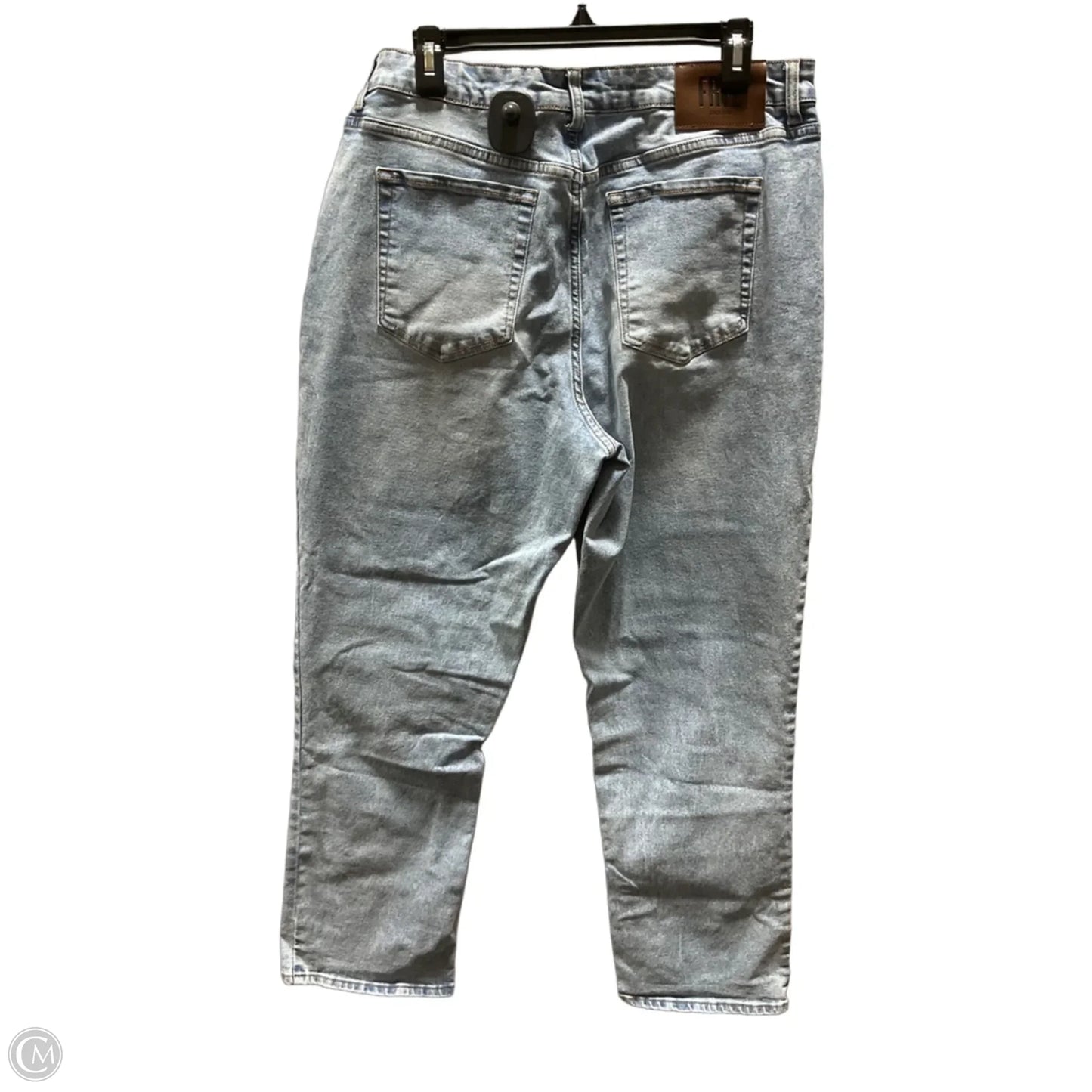 Jeans Boot Cut By Frye In Blue Denim, Size: 12