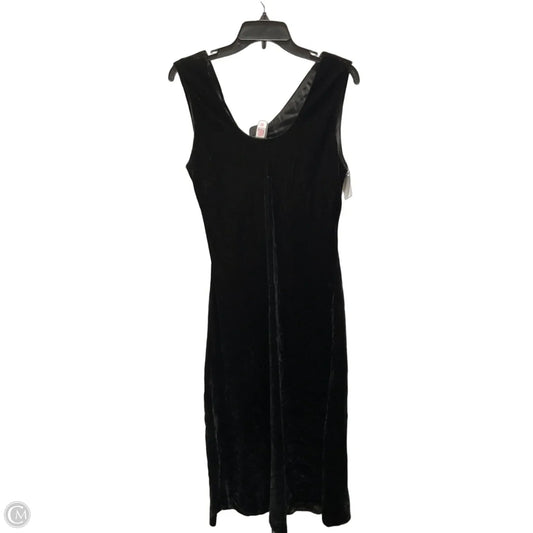 Dress Casual Midi By White House Black Market In Black, Size: M