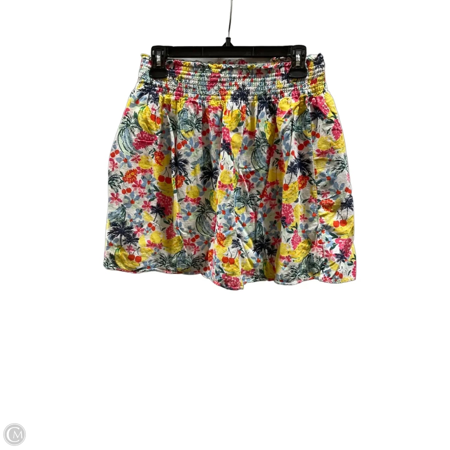 Skirt Mini & Short By Loft In Floral Print, Size: S